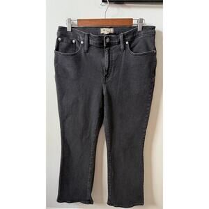 Madewell mid rise kick out jeans women's size 30
